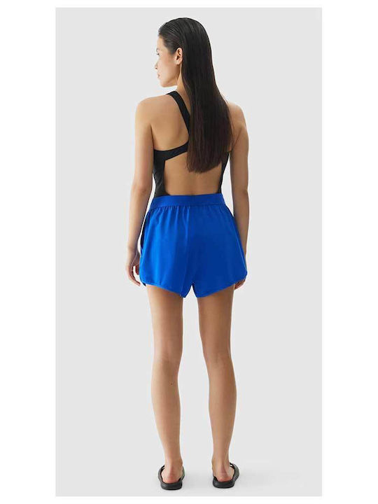 4F Damen Kurze Hosen Strand Blau