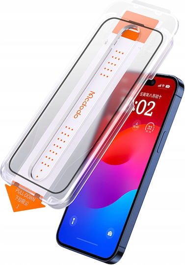 Mcdodo Tempered Glass (iPhone 15 )