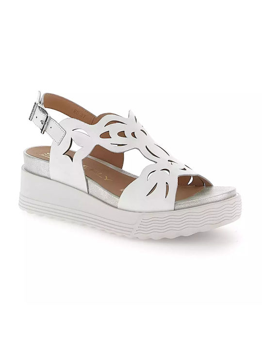 Stonefly Parky Women's Platform Shoes White