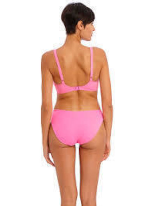 Freya Bikini Swim Top with Adjustable Straps Pink