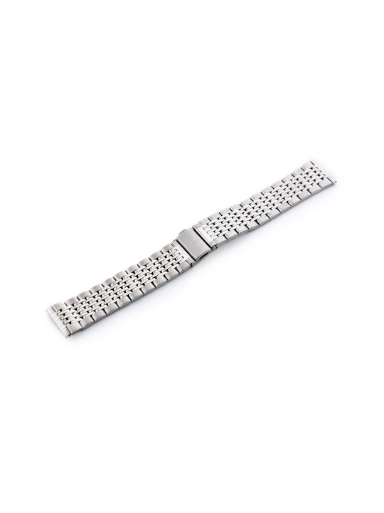 Μεταλλικό Μπρασελέ Ασημί 20mm