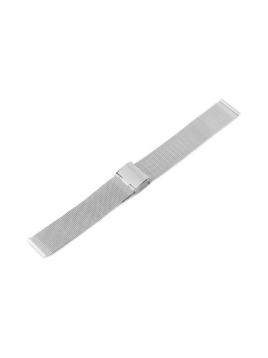 Metallic Bracelet Silver 18mm