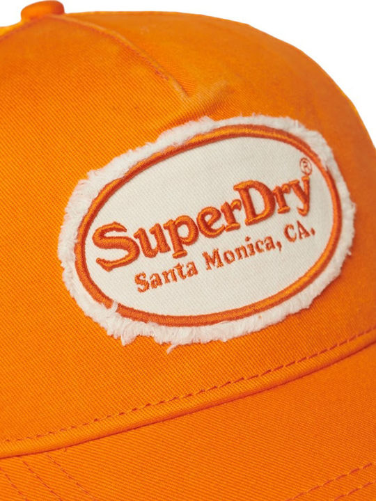 Superdry Flash Femei Jockey cu plasă Portocaliu