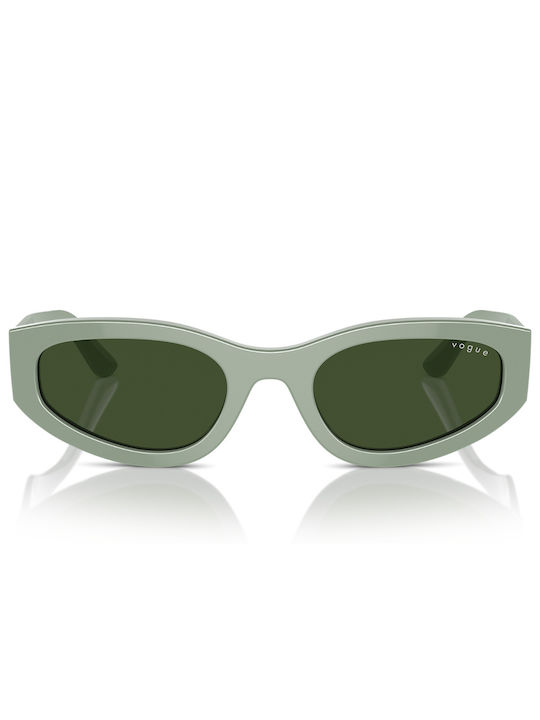 Vogue Women's Sunglasses with Green Plastic Frame and Green Lens VO5585S 316171