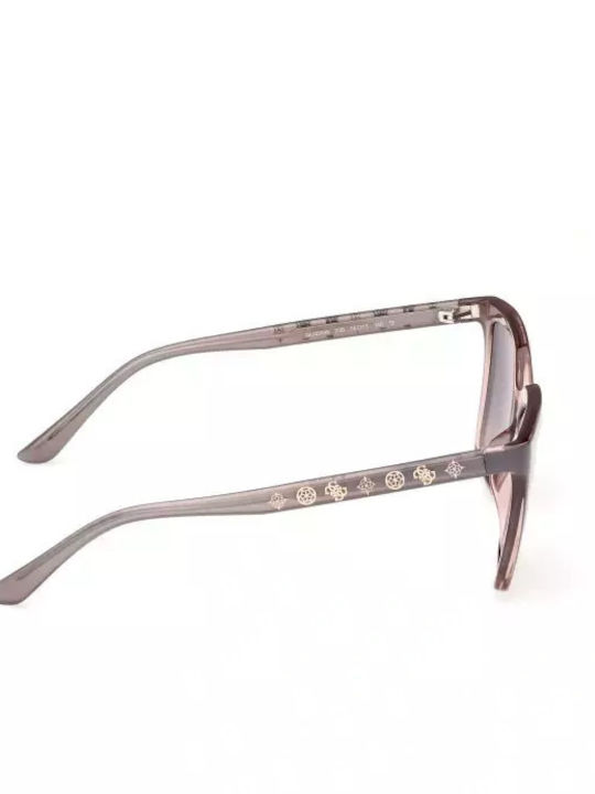 Guess Damen-Sonnenbrille Grau-Meli Braun-Grau Degrade Linse 00099 20b 55mm