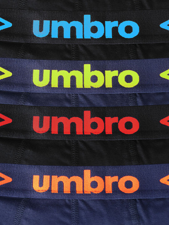 Umbro Slipuri pentru bărbați Multicolor 4Pachet