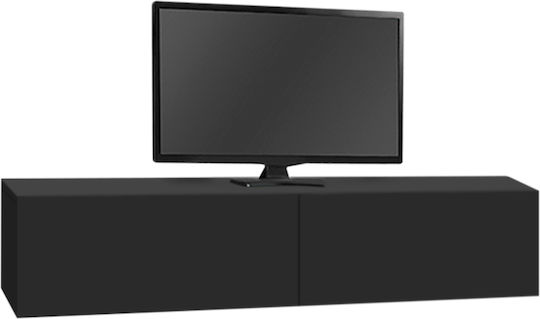 Елемент За Телевизор Aristo с LED Осветление Черен М135xД31.6xВ25cm