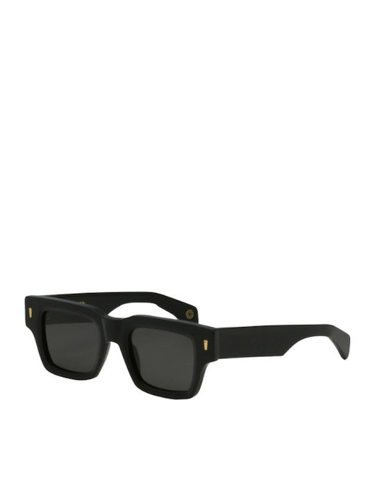 Kyme Unisex Ochelari de soare cu Negru Cadru și Negru Lentilă BOXY 01
