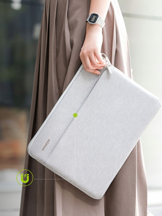 Innostyle Водоустойчива Чанта Калъф за лаптоп 14" в Сив цвят S112LGY-14