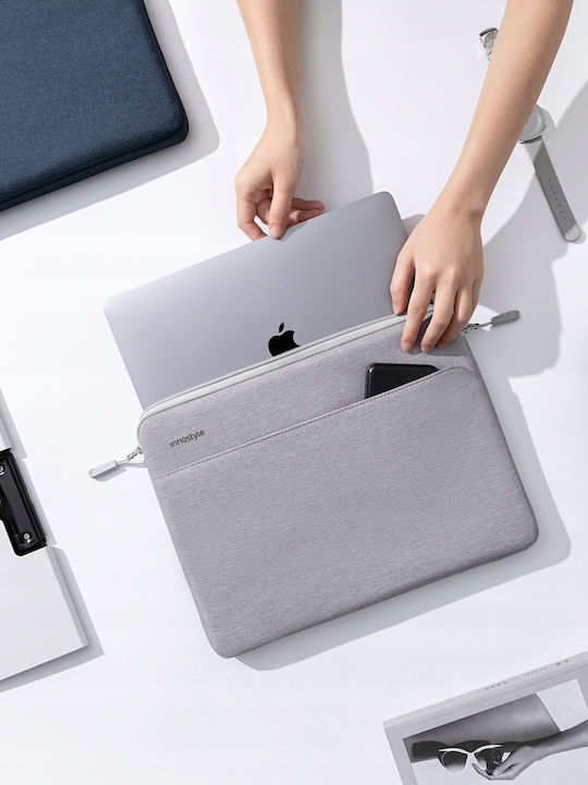 Innostyle Водоустойчива Чанта Калъф за лаптоп 14" в Сив цвят S112LGY-14