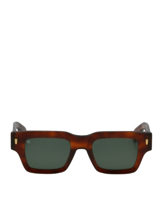 Kyme Sunglasses Brown with Acetate Frame & Green Lens Kyme Sunglasses Brown with Acetate Frame & Green Lens