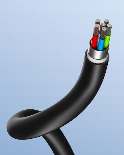 Innostyle USB-A to Lightning Cable Μαύρο 2m (IAL150tBLK)