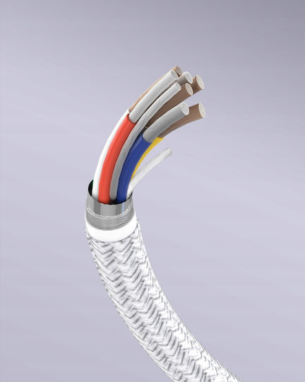 Innostyle USB-A to Lightning Cable Ασημί 2m (IAL150ALSLV)