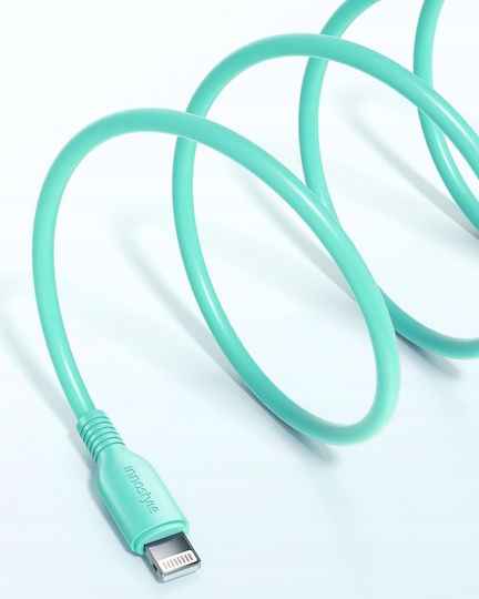 Innostyle USB-C to Lightning Cable Πράσινο 1m (ICL120tAQ)