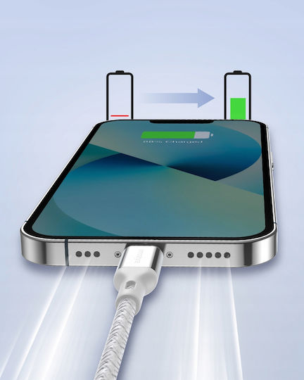 Innostyle USB-C to Lightning Cable Ασημί 2m (ICL150ALSLV)