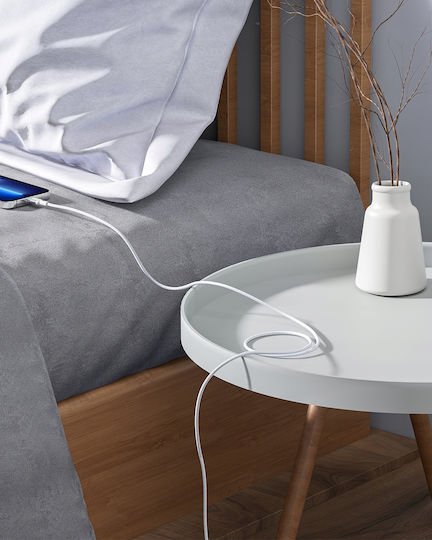 Innostyle USB-A to Lightning Cable Ασημί 2m (IAL150ALSLV)