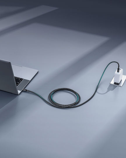 Innostyle USB 2.0 Cable USB-C male - USB-C 100W Μαύρο 2m ICC200ALBLK