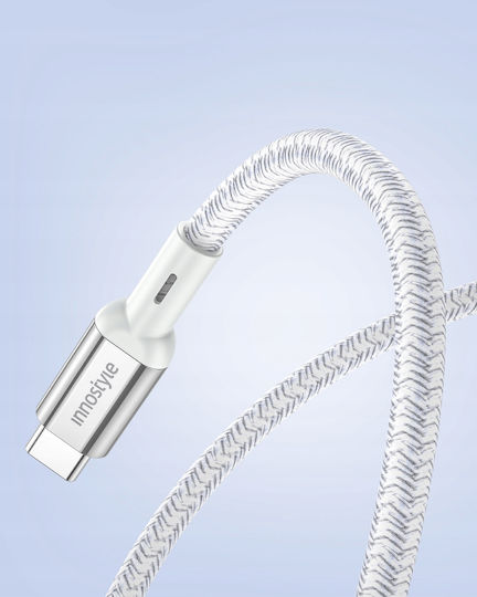 Samsung USB 2.0 Cable USB-C male - USB-C 60W Ασημί 2m ICC150ALSLV