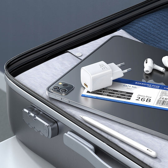 Mcdodo Încărcător Fără Cablu GaN cu Port USB-C 33W Livrarea energiei Albς (CH-0080)