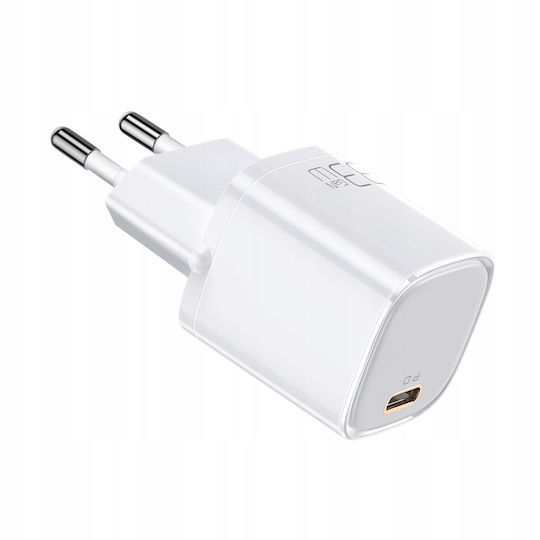 Mcdodo Încărcător Fără Cablu GaN cu Port USB-C 33W Livrarea energiei Albς (CH-0080)