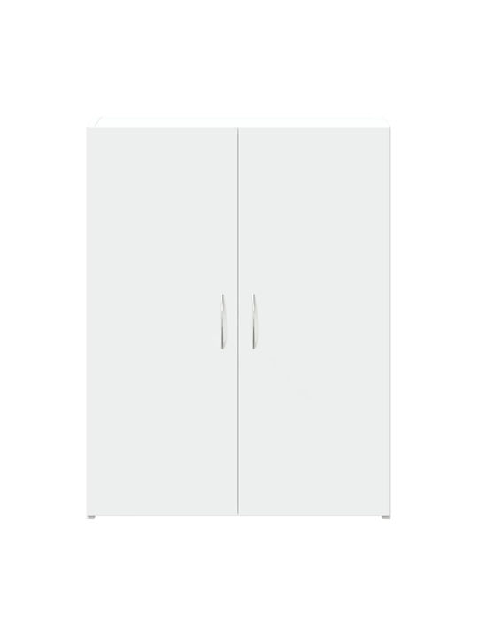 Шкаф Офис Бял 60x32x77.5см
