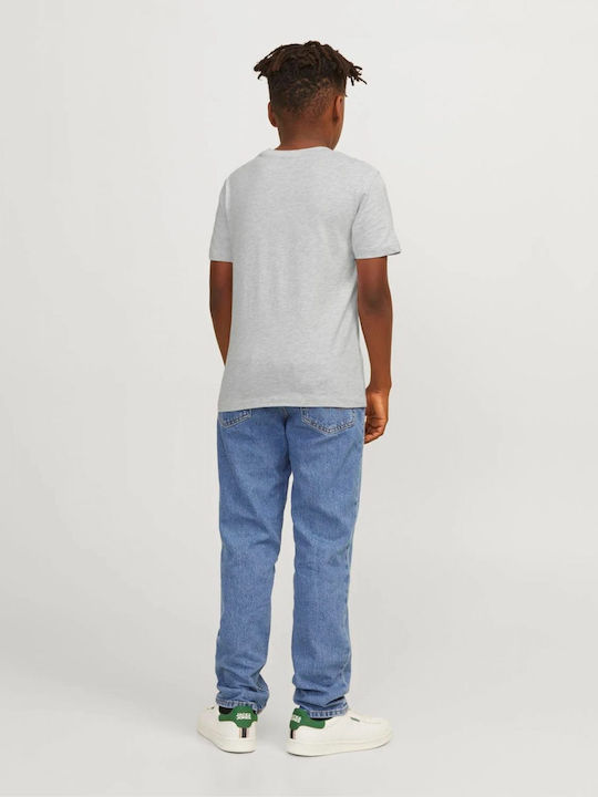 Jack & Jones Kids T-shirt WHITE MELANGE