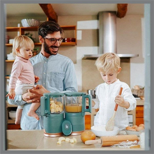 Babymoov Nutribaby Food Steamer with Blender with 2 Steaming Decks 2lt