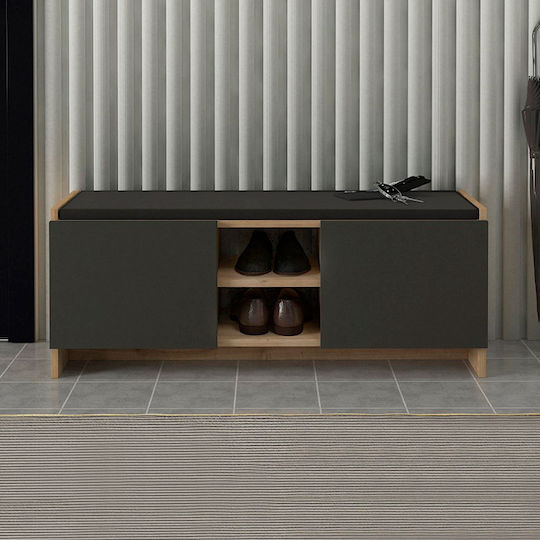 Дървен Обувна рафт Verly 110x33.2x43см