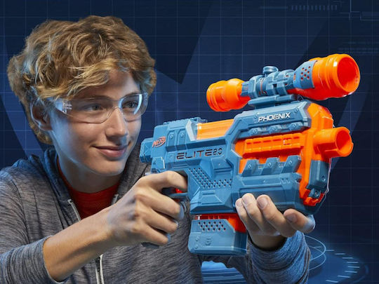 Set Pistol Automat + Vedere + Cartușe Nerf Elite 2.0 Phoenix