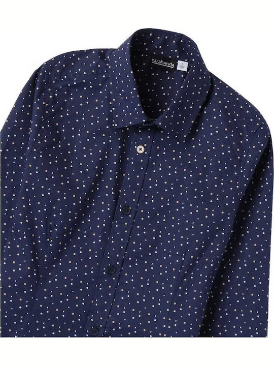 Kids Shirt Long Sleeve Blue