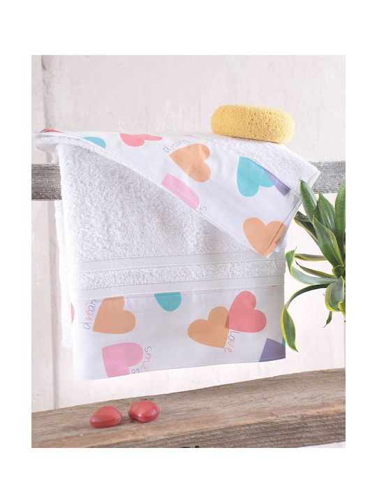 Rythmos Kids Quilt Set Single with Pillowcase Zoey White 160x211cm