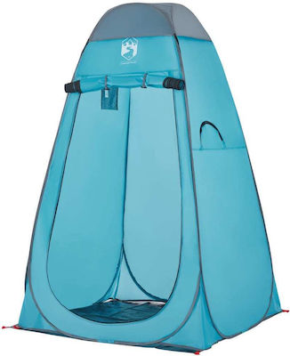 vidaXL Automatic Camping Tent Toilet Blue 3 Seasons