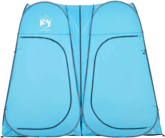 vidaXL Campingzelt Pop Up Blau für 1 Person