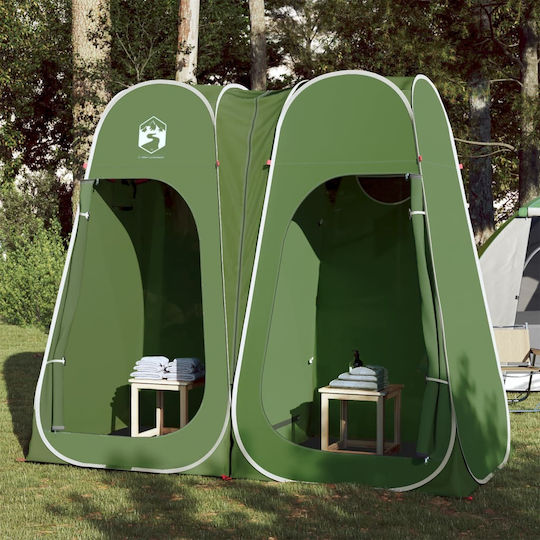 vidaXL Camping Tent Pop Up Green for 1 Person