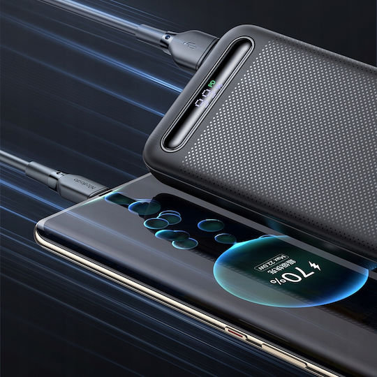 Mcdodo MC-3881 Power Bank 10000mAh 22.5W με 2 Θύρες USB-A και Θύρα USB-C Μαύρο