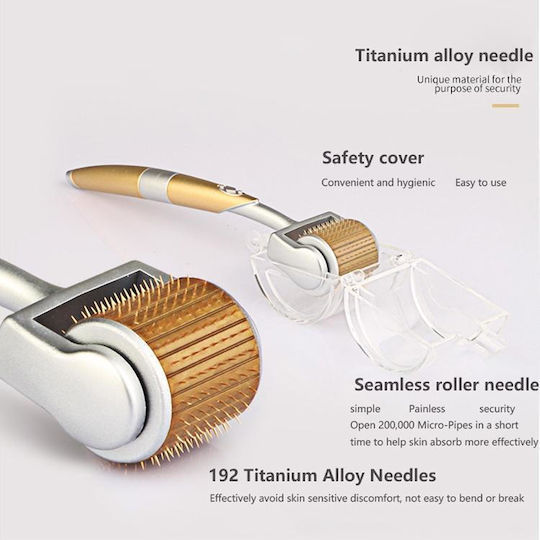 Set Derma Roller 4 Ace 0.5mm 2 Bucăți