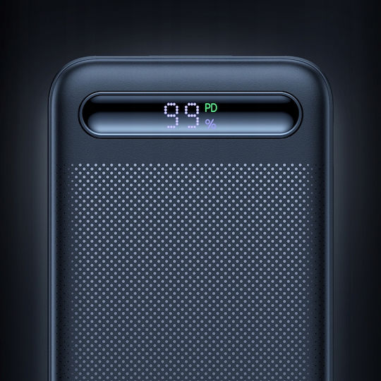 Mcdodo MC-3881 Power Bank 10000mAh 22.5W με 2 Θύρες USB-A και Θύρα USB-C Μαύρο