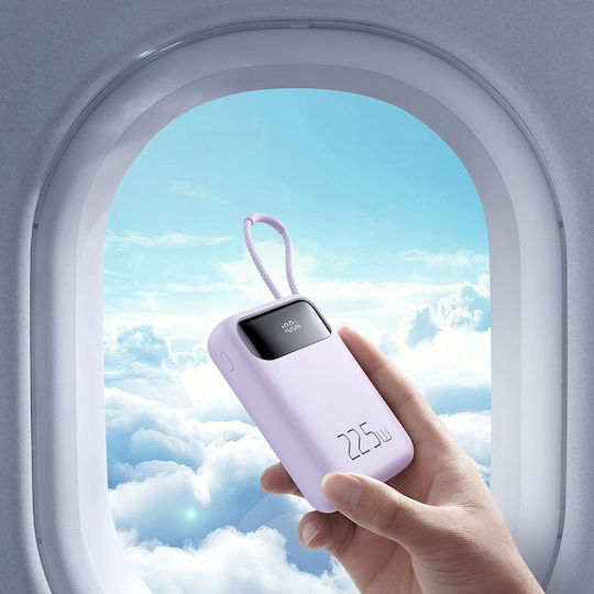 Mcdodo MC-3255 Baterie Externă 10000mAh 22.5W cu Port USB-A și Port USB-C Power Delivery Încărcare Rapidă Violet