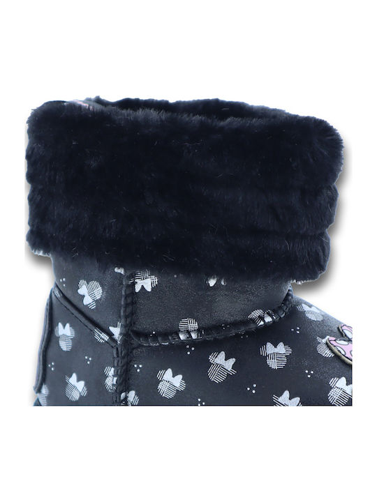Disney Winter Boot Booties Black