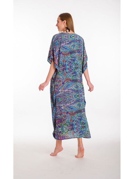 Rima Beachwear Women's Caftan Beachwear Blue