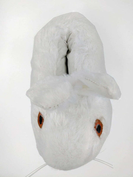 PUFYD Tiermuster Damen Hausschuhe in Weiß Farbe
