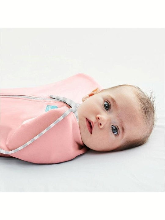 Love to Dream Frühlingshaft Schlafsack Swaddle Up 1 Tog Dusty Pink