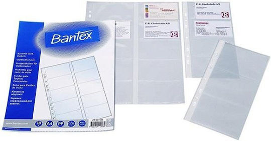 Bantex für für Karten A4 10Stück