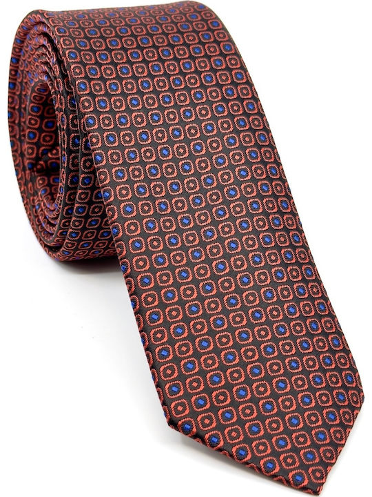 Legend Accessories Men's Tie Set Printed in Red Color