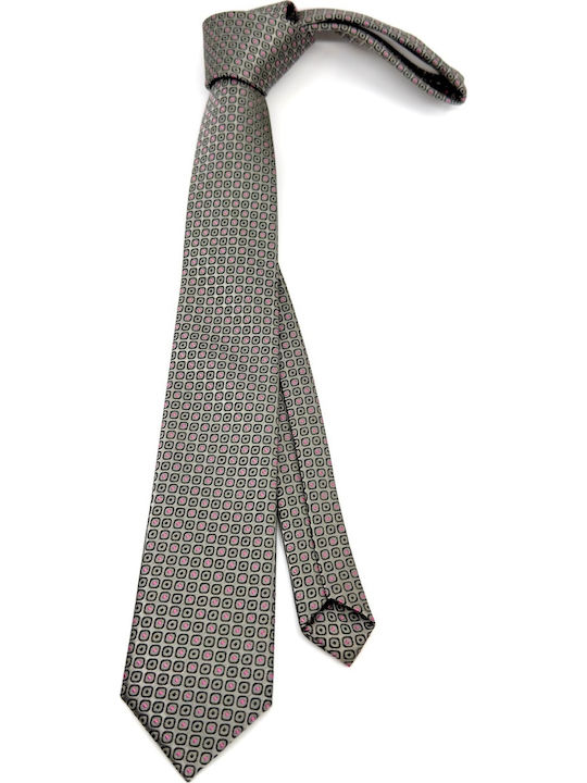 Legend Accessories Herren Krawatten Set Gedruckt in Gray Farbe