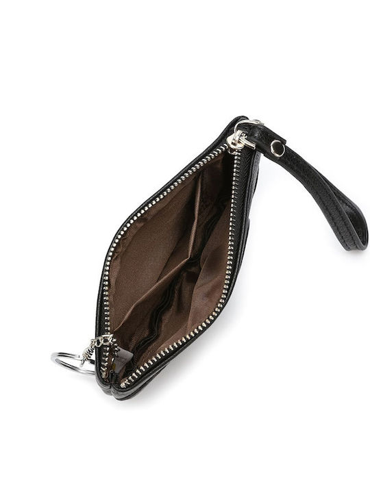 Klein Damen Geldbörse Klassisch Schwarz