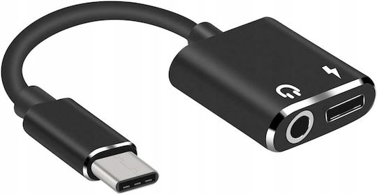 CO2-0068 Μετατροπέας USB-C male σε 3.5mm / USB-C female