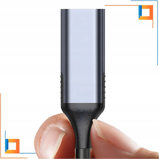Конвертор DisplayPort Мъжки към VGA Женски Сив 1 Брой CO2-0054