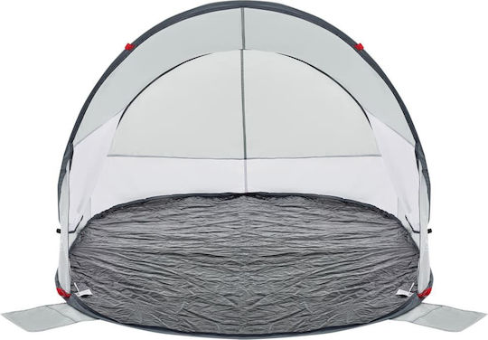 vidaXL Pop Up Beach Tent for 2 People Grey