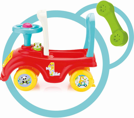 Fisher Price My First Funny Car Αυτοκινητάκι Ride On για 12+ μηνών Πολύχρωμο